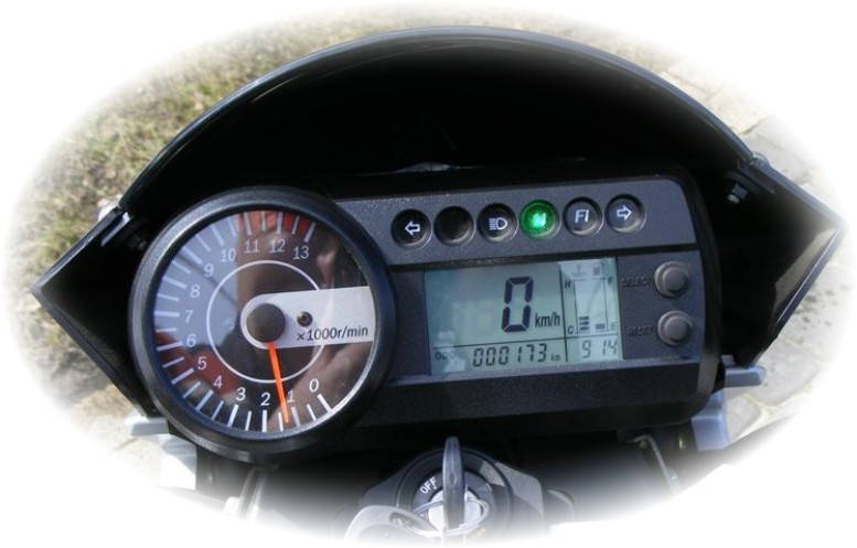 Motocykl Hyosung GT GT650Eefi na kurs nauki jazdy kat. A