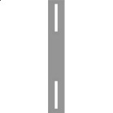P-1 Linia pojedyncza przerywana. Linia pojedyncza przerywana, w której kreski są krótsze lub równe przerwom, wyznacza pasy ruchu. Linia o podwójnej szerokości, gdy kreski i przerwy są równe, wyznacza pas ruchu powolnego, pas zanikający lub pas przeznaczony wyłącznie dla pojazdów wyjeżdżających na inną drogę lub jezdnię